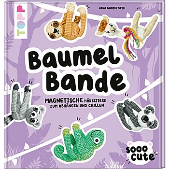  Buch 'Baumel Bande – Magnetische Häkeltiere zum Abhängen und Chillen'