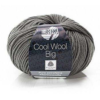 Lana Grossa Cool Wool Big – Schurwollgarn, khaki