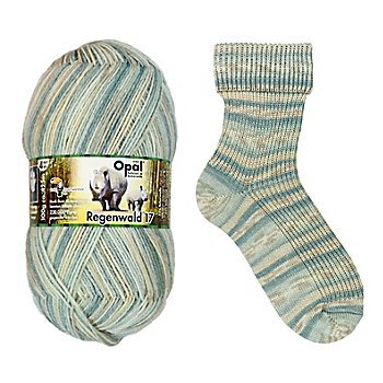 Opal laine à chaussettes, forêt équatoriale « l'arbitre »