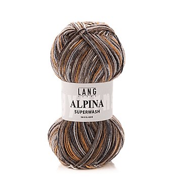 Lang Yarns Alpina Color – Sockengarn, nougat  color