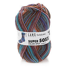 Lang Yarns Sockenwolle Super Soxx 'SwissLakes'