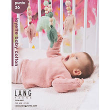 Lang Yarns Magazine 'Punto 36 Layette Baby Cotton'