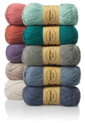 Catona Marron fil coton à tricoter, crocheter 50g pour les