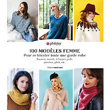 Livre '100 modèles femme Pour se tricoter toute une garde-robe'
