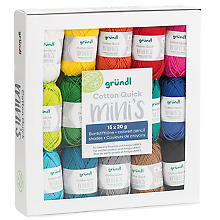 Laine Gründl Cotton Quick Mini's 'crayons de couleurs'