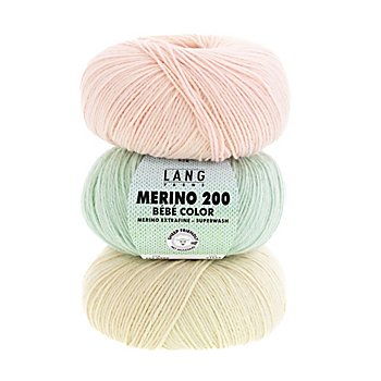 Lang Yarns Wolle Merino 200 Bébé Color 'Dégradé'