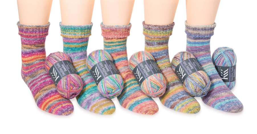 KKK Sockenwolle Sensitive Socks Bamboo Pastell – für