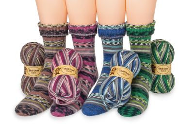 Pack de laine à chaussettes Woll Butt « Nueva », 400 g