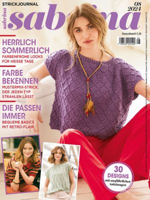 Heft "Sabrina 08/2024" | Bastelbedarf | buttinette
