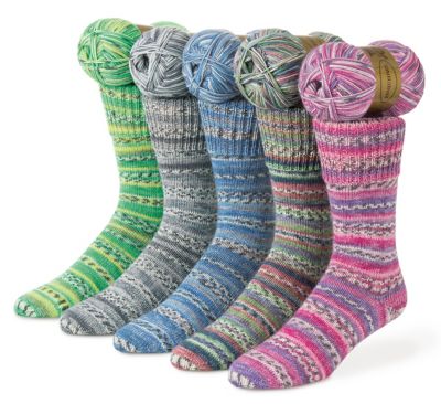 Woll Butt Söckli Color