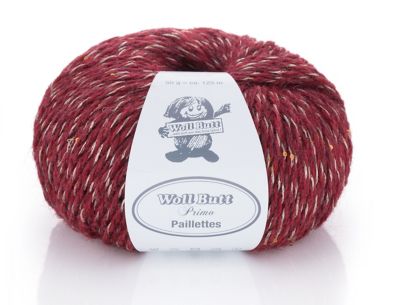 Woll Butt Primo Paillettes, rot