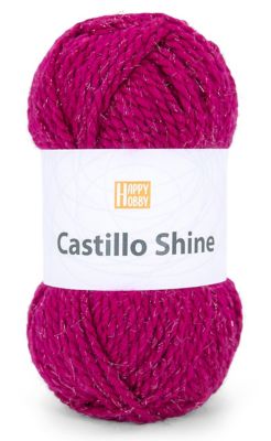 Happy Hobby Castillo Shine &ndash; Modegarn, pink
