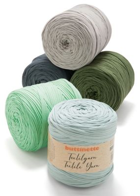 buttinette Textilgarn, grün, 750 g