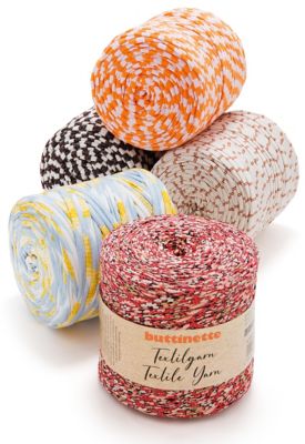 buttinette Textielgaren, multicolor, 750 g