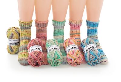 Lang Yarns Sockenwolle Super Soxx Bamboo 'WildflowerSoxx'