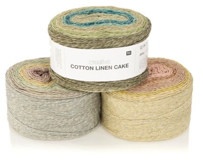 Rico Design Wolle Creative Cotton Linen Cake