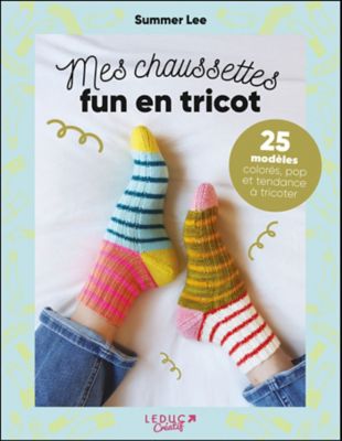 Livre 'Mes chaussettes fun en tricot'
