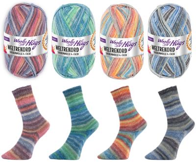 Woolly Hugs : la laine à chaussettes du record du monde