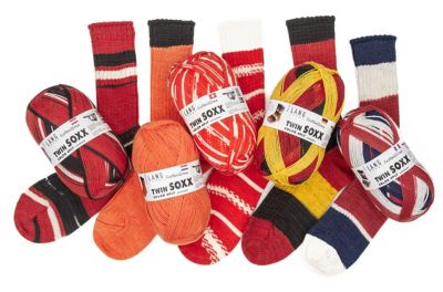 Lang Yarns Laine à chaussette Twin Soxx 'footballSoxx' 