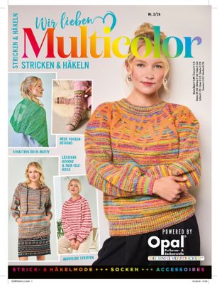 Heft 'Stricken & Häkeln – Wir lieben Multicolor 03'