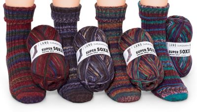 Lang Yarns Laine à chaussettes Super Soxx 'ScottishIsleSoxx'