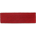 buttinette Kordel für Bekleidung, rot, 4 mm Ø