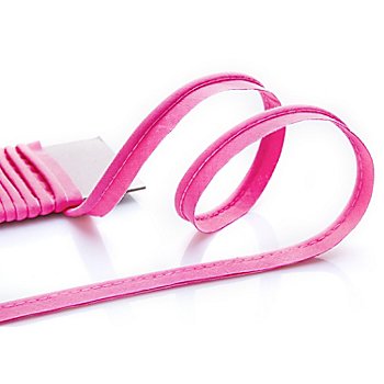 buttinette Baumwoll-Paspelband, pink, 4 mm Ø, 5 m