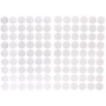 buttinette Klettverschlusspunkte, selbstklebend, weiß, 20 mm Ø, 54 Paar