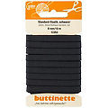 buttinette Ruban élastique "standard", noir, largeur : 8 mm, longueur : 10 m