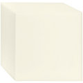 buttinette Cube en mousse, blanc, 40 x 40 x 40 cm, dureté : 3,5 kPa