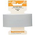 buttinette Ruban élastique "large", gris clair, largeur : 50 mm, longueur : 5 m