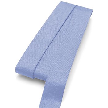 buttinette Jersey-Einfassband, jeansblau, Breite: 2 cm, Länge: 3 m