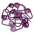 buttinette Marqueurs de mailles "grande taille", violet, 24 pièces