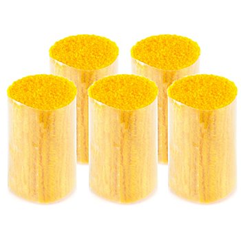 buttinette Acryl-Knüpfgarn, gelb, 1.000 Fäden