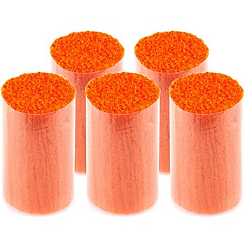 buttinette Fils acrylique pour point noué, orange, 1000 fils