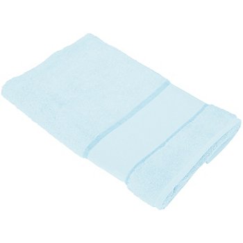 buttinette Serviette / drap de douche éponge à broder, bleu clair