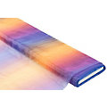 Tissu organza "arc-en-ciel", multicolore