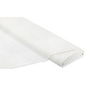 Tissu pour rideaux "aspect lin", blanc