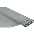 Tissu pour rideaux "aspect lin", gris