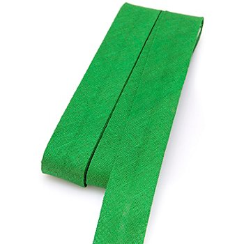 buttinette Biais en coton, vert gazon, largeur : 2 cm, longueur : 5 m