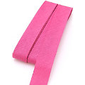 buttinette Biais en coton, rose vif, largeur : 2 cm, longueur : 5 m