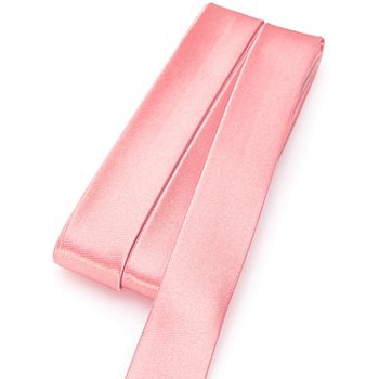buttinette Satin-Schrägband, rosa, Breite: 2 cm, Länge: 5 m