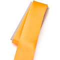 buttinette Biais en satin, jaune, 3 cm, 3 m