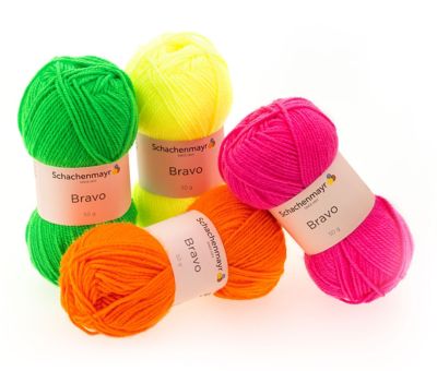 Schachenmayr Laine Bravo, fluo