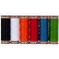 Mettler Silk Finish Cotton Set de fil à coudre "couleurs primaires", grosseur : 40
