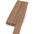 buttinette Biais en coton, marron clair, largeur : 2 cm, longueur : 5 m