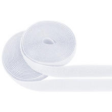 buttinette Klettverschlussband, zum Annähen, weiß, Breite: 2 cm, Inhalt: je 3 m