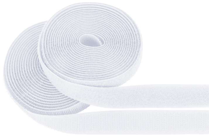 buttinette Ruban adhésif pour tissu, autocollant double-face, largeur : 6  mm, longueur : 10 m