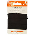 buttinette Ruban élastique "large", noir, largeur : 20 mm, ruban de 5 m