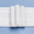 buttinette 3er-Faltenband, Breite: 5,0 cm, Länge: 10 m, Stoffverbrauch: 2,5:1